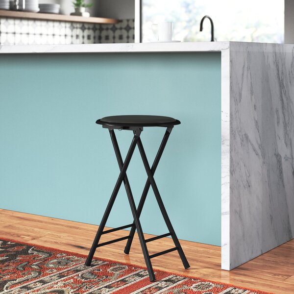 Foldable kitchen bar stool hot sale